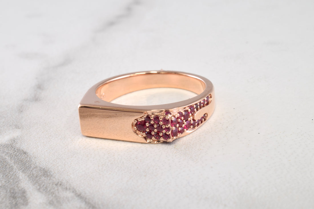 Ruby Drip Ring V.2